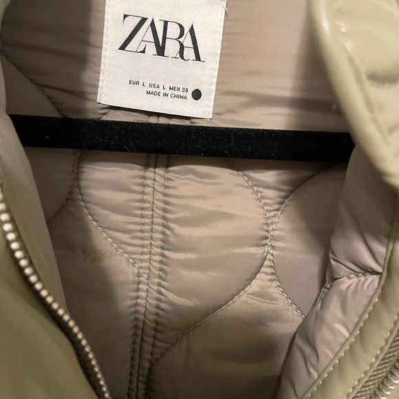 COPY - Brand New Faux Leather Zara Jacket - Picture 3 of 6